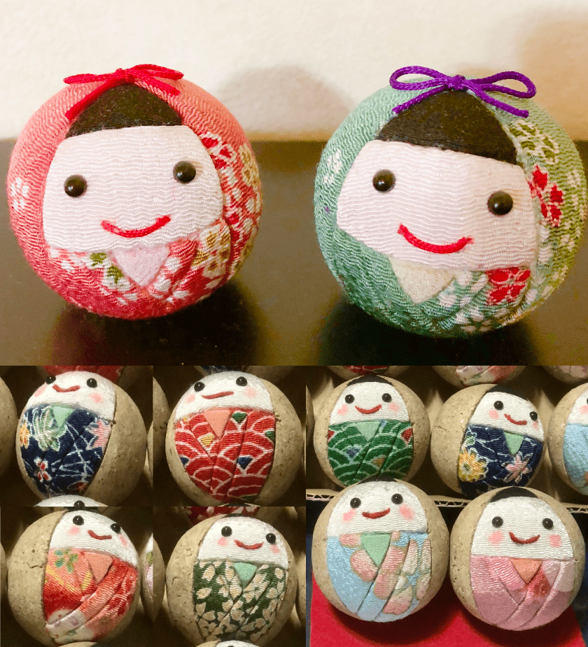 木目込み-まり雛