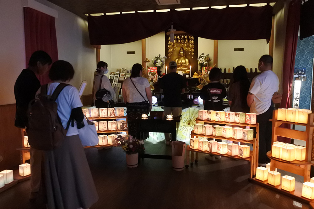 8月13日　迎え火経