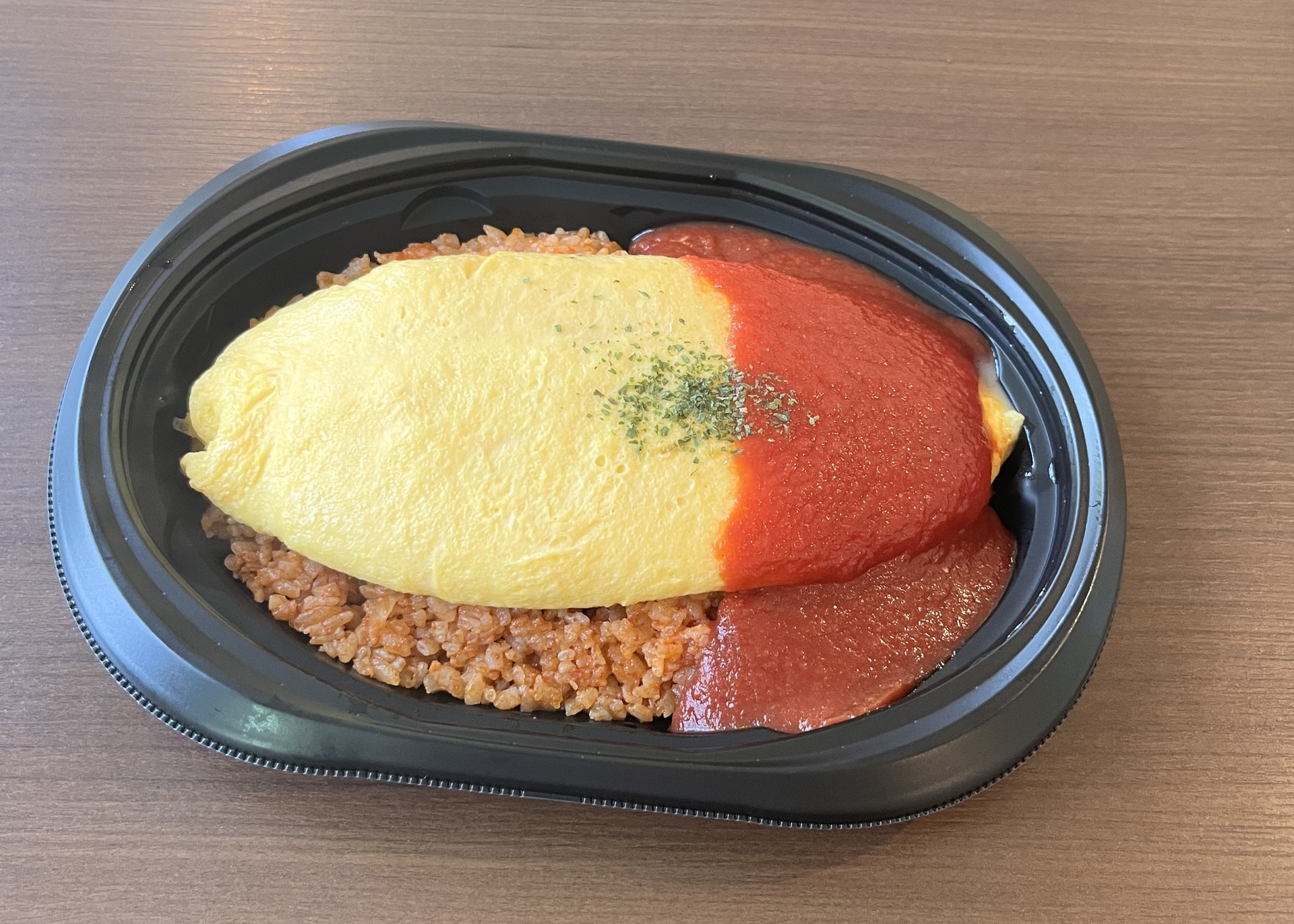 ふわふわタマゴとチキンライスの相性抜群！！